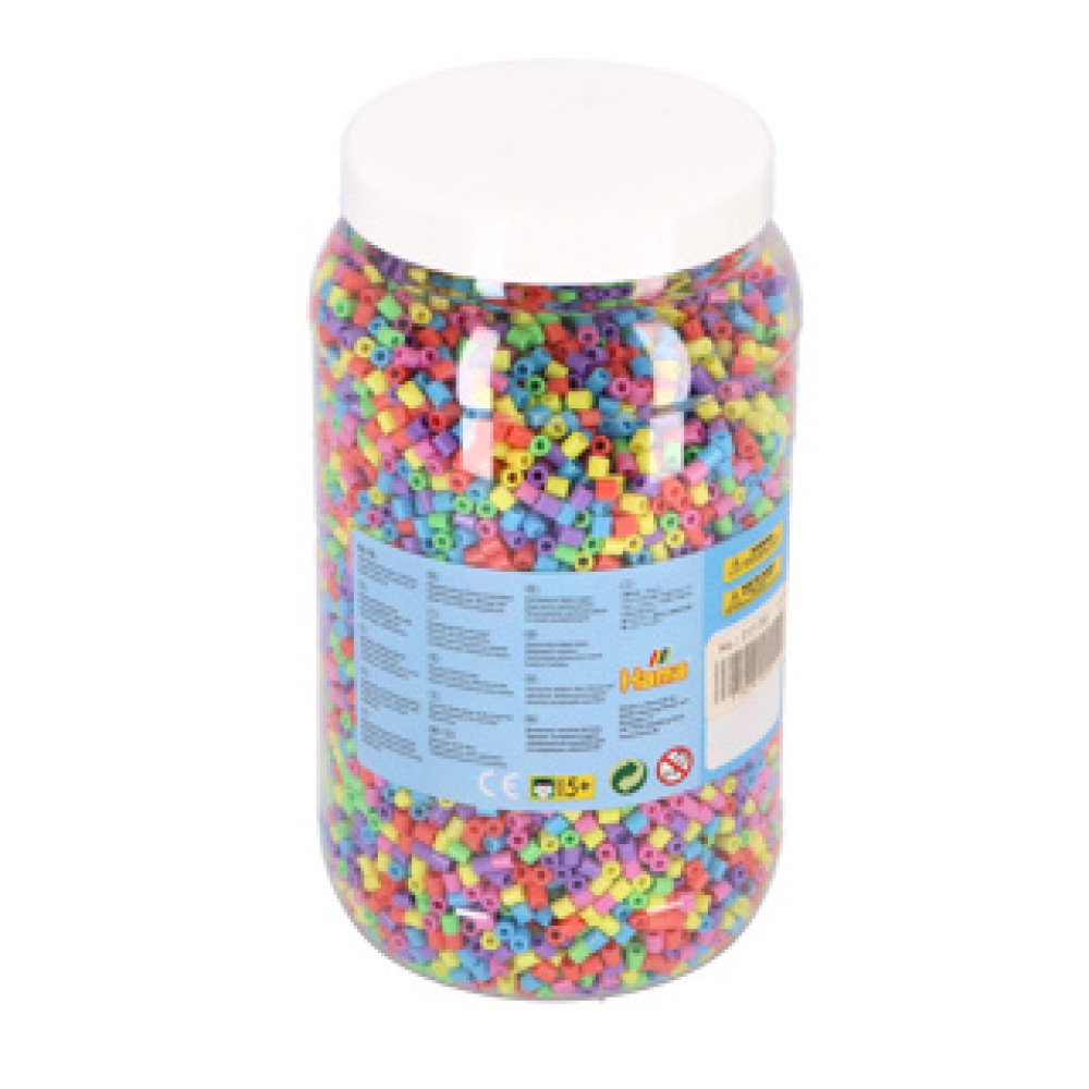 Hama Strijkkralen Ton Met 13000 Stuks Pastel - Afbeelding 4