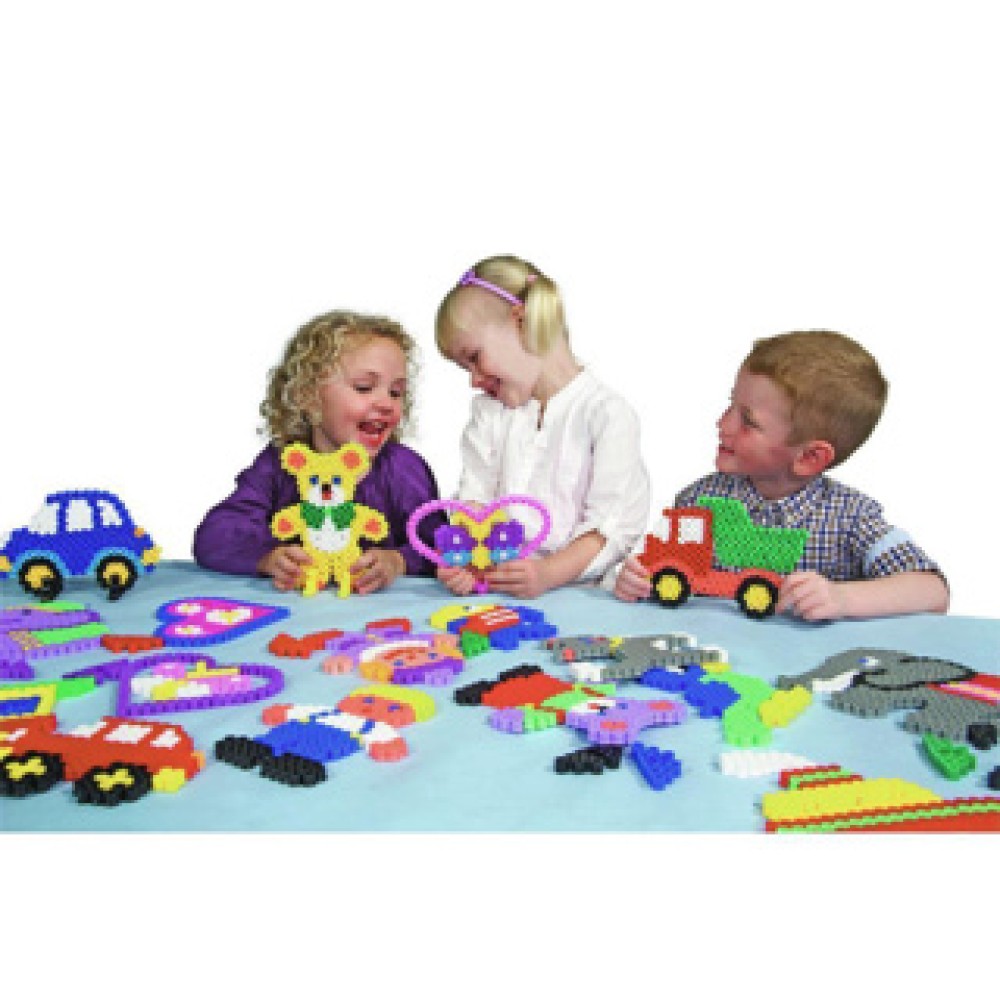 Hama Maxi Strijkkralen Complete Set 900 Stuks - Afbeelding 2