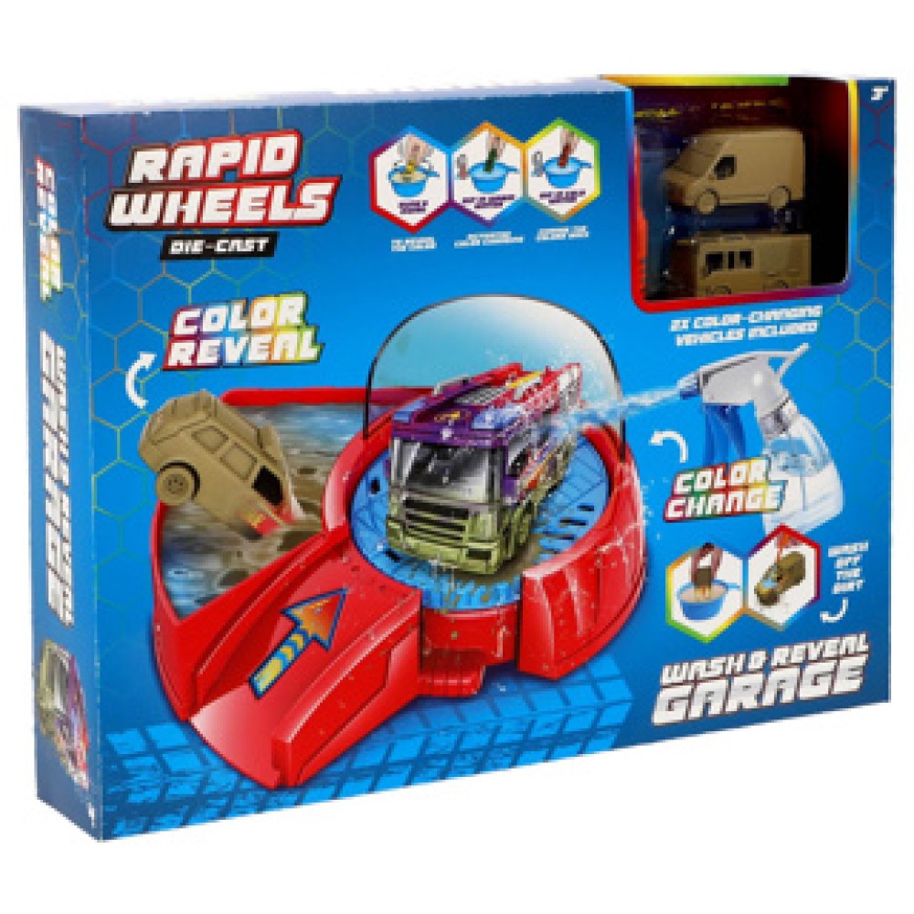 Rapid Wheels Colour reveal set