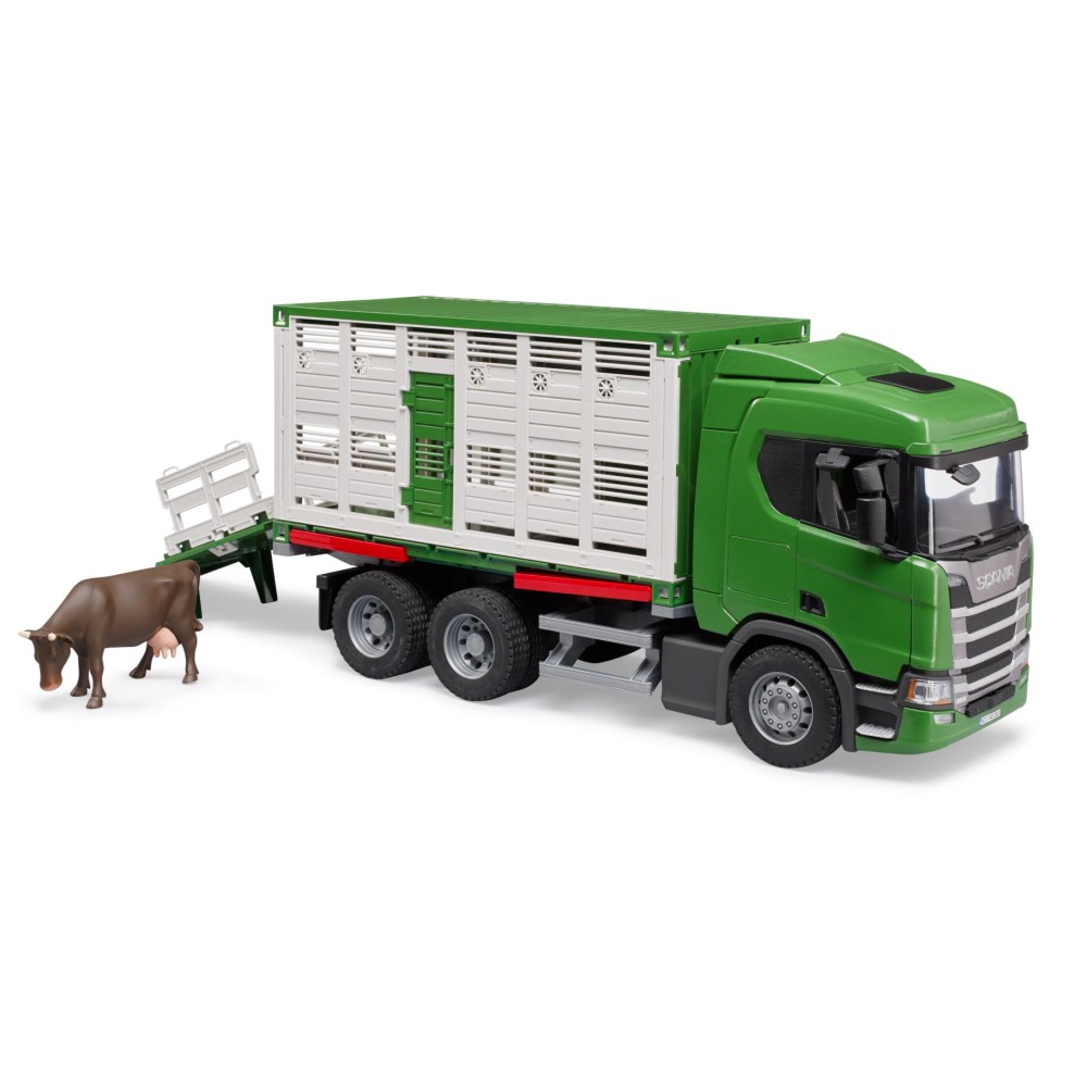 Scania vrachtwagen 560r veetransport met dier - Afbeelding 2