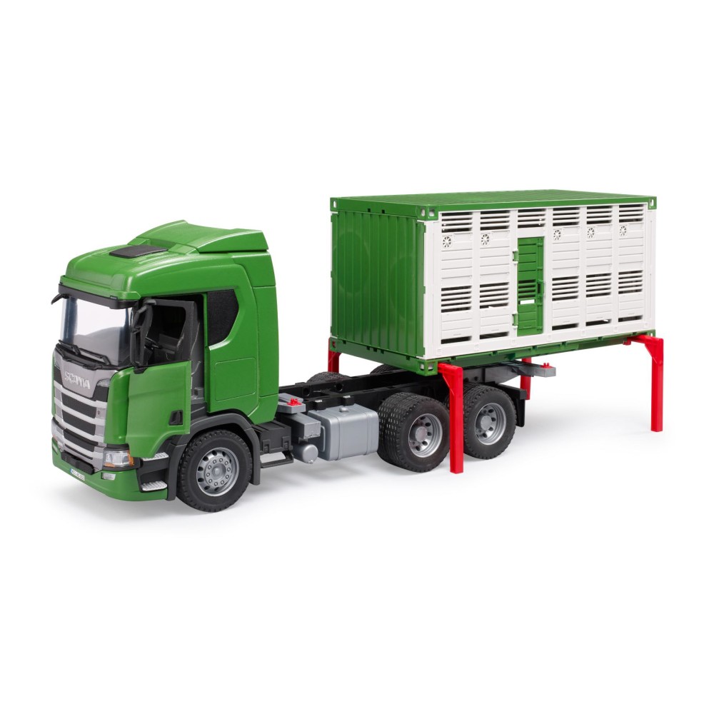 Scania vrachtwagen 560r veetransport met dier - Afbeelding 4