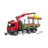 Bruder Auto Vrachtwagen MB Arocs Met Bomen