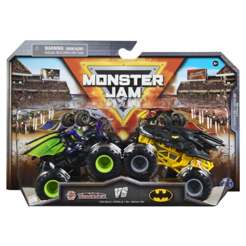 Spinmaster Monster Jam 1:64 2-pack assorti (assortiment – willekeurige uitvoering)