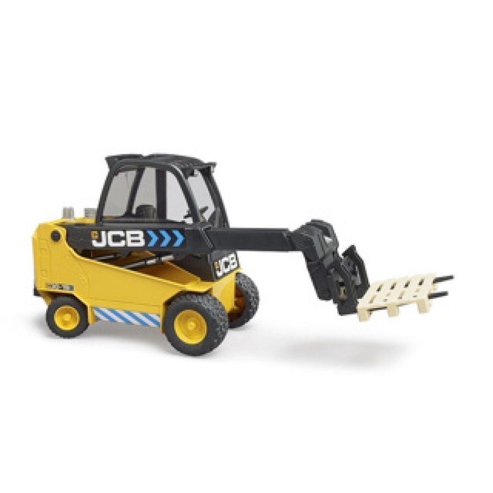 Bruder JCB Heftruck Tele Met Pallets - Afbeelding 2