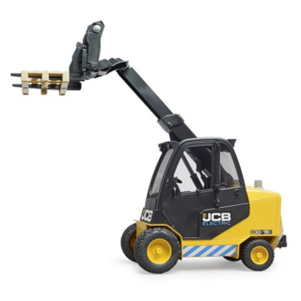 Bruder JCB Heftruck Tele Met Pallets - Afbeelding 4