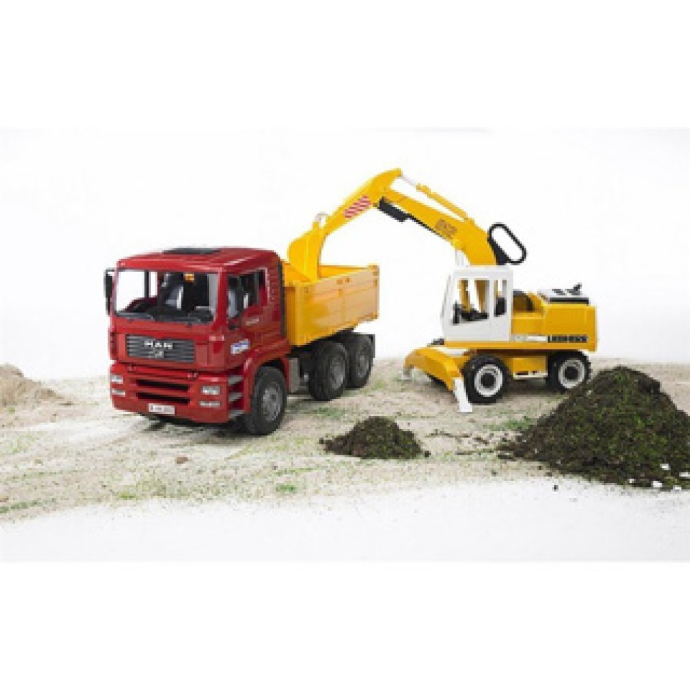 Bruder Liebherr Graafmachine - Afbeelding 2