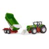 Bruder tractor met frontlader