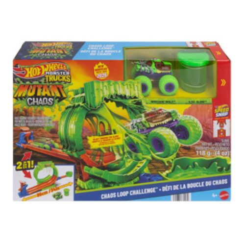 Hotwheels Monster Tr Mutant Chaos Slime Loop Track