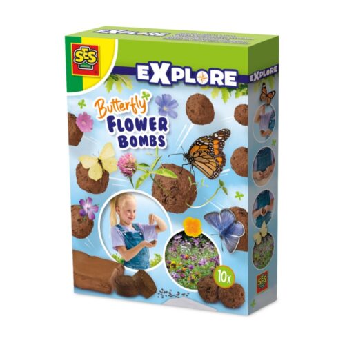 Ses explore vlinder bloembommen set