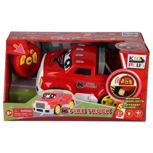 r/c 1:12 preskool brandweer / politie 2asst (assortiment – willekeurige uitvoering)