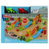 Racebaan Formule 1 pre school  met 2 auto's
