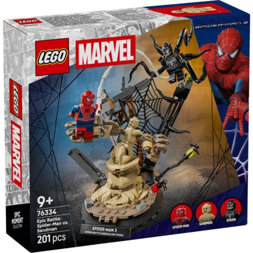 LEGO 76334 Super Heroes Marvel Ultieme strijd: Spider-Man vs. Sandman