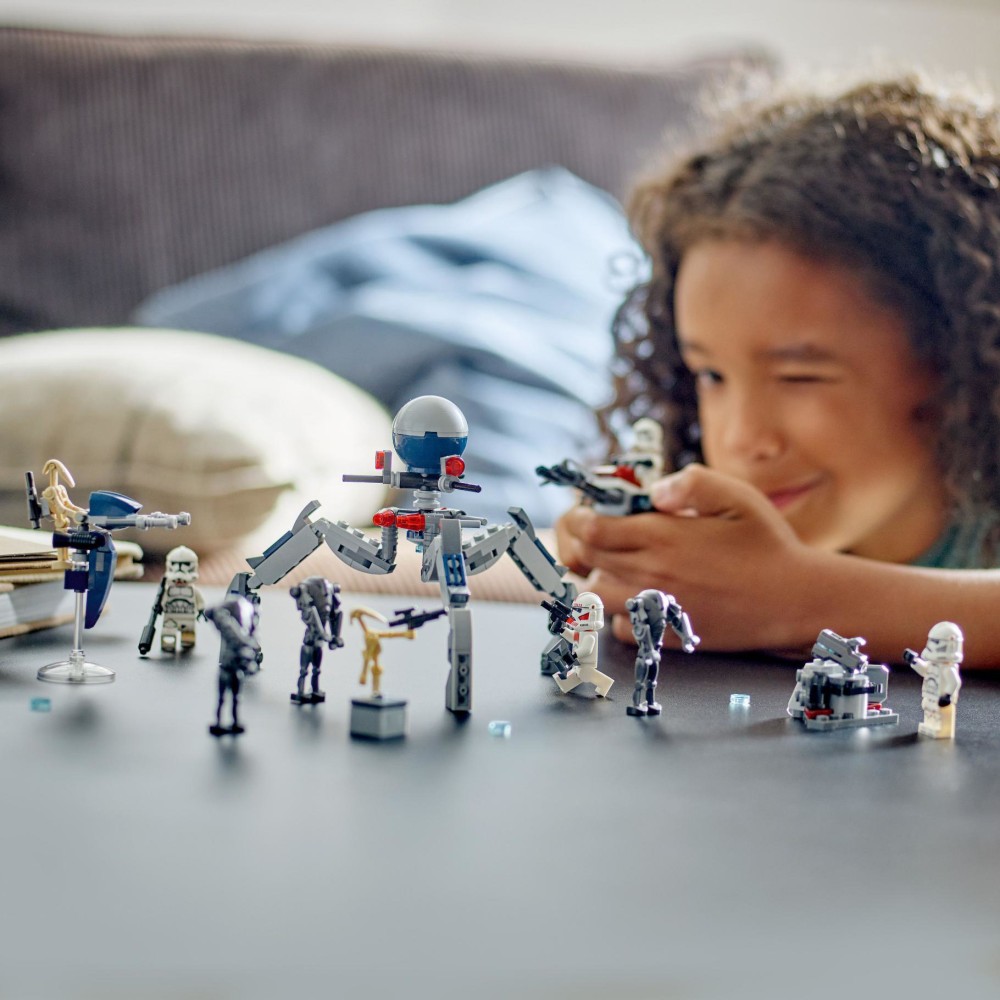 LEGO 75372 Star Wars Clone Trooper & Battle Droid Battle Pack - Afbeelding 5