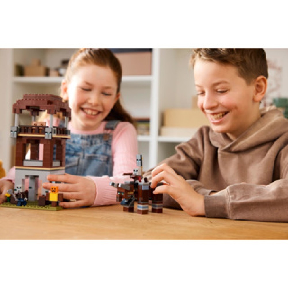 LEGO 21278 Minecraft De Plunderaar Buitenpost En Verwoester - Afbeelding 5