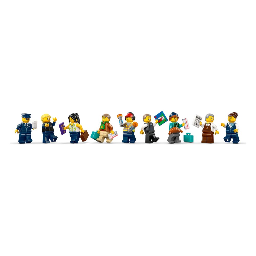 LEGO My City 60502 Luchthaven Met Vliegtuig - Afbeelding 3
