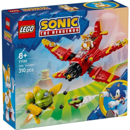 LEGO 77119 Sonic Tails en zijn Tornado-1