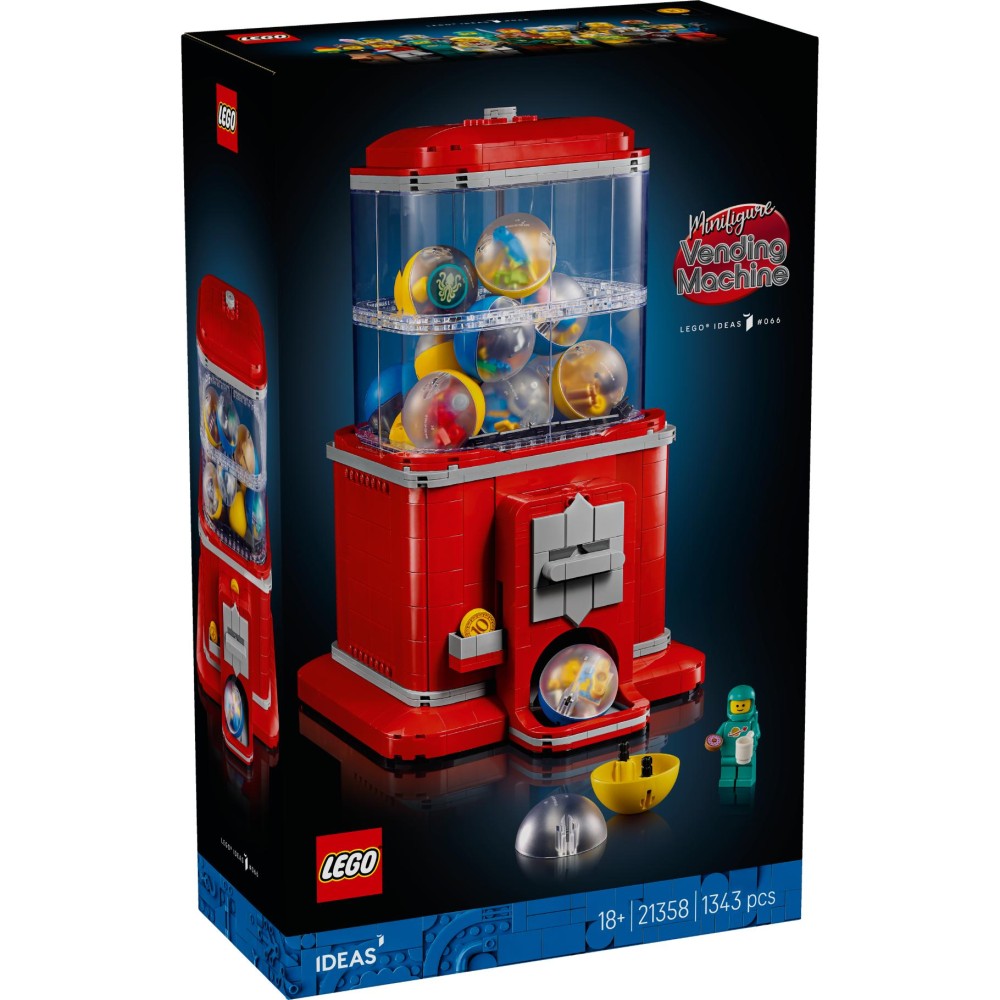 LEGO 21358 ideas minifigurenautomaat