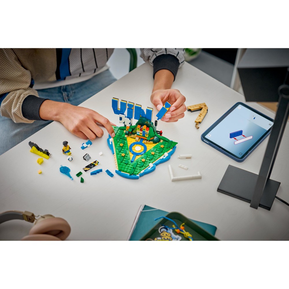LEGO 43027 Editions Sports Vini Jr. Voetbalhoogtepunten - Afbeelding 4
