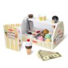 Melissa & Doug Wooden Ice Cream Counter