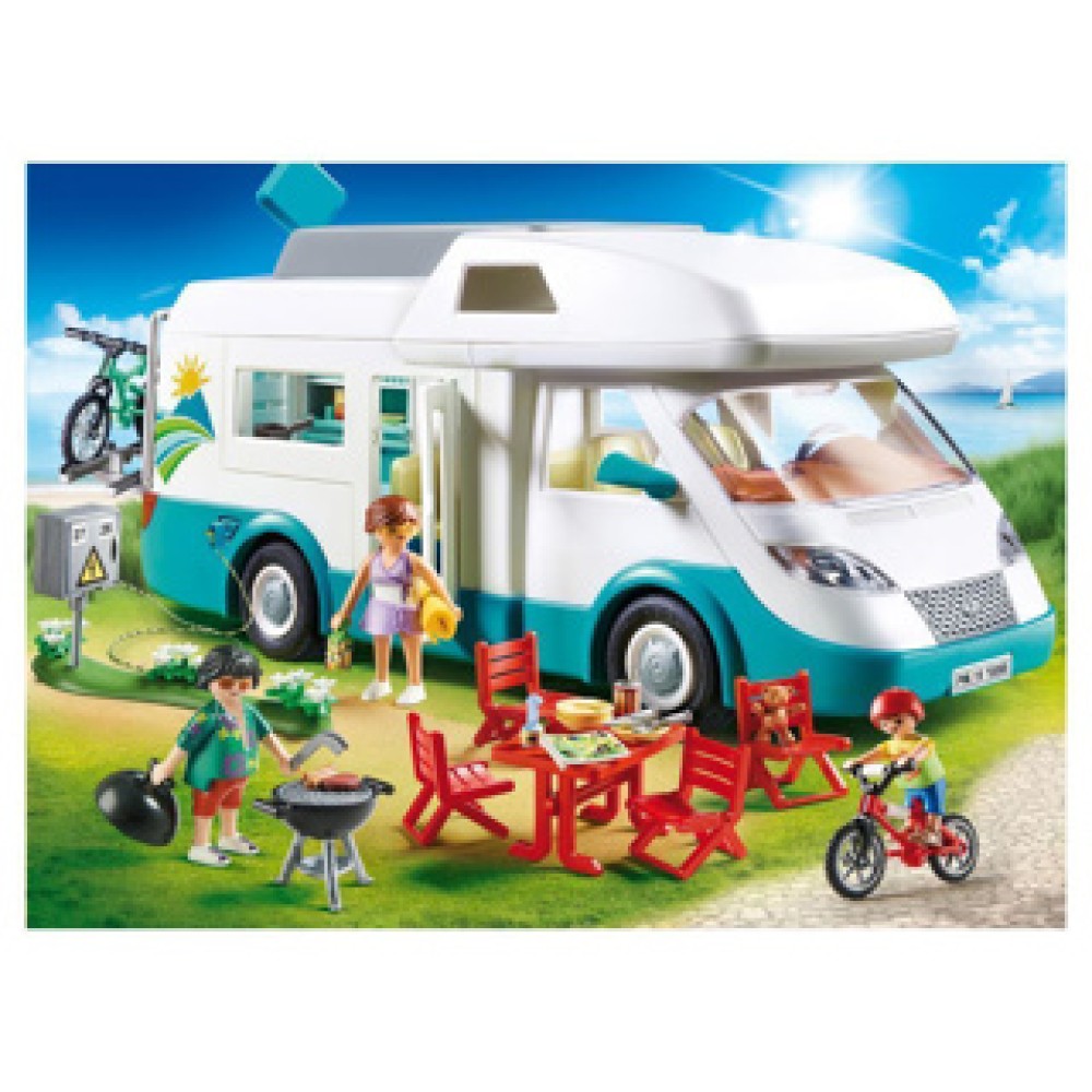 Playmobil 70088 Camper Met Familie - Afbeelding 2