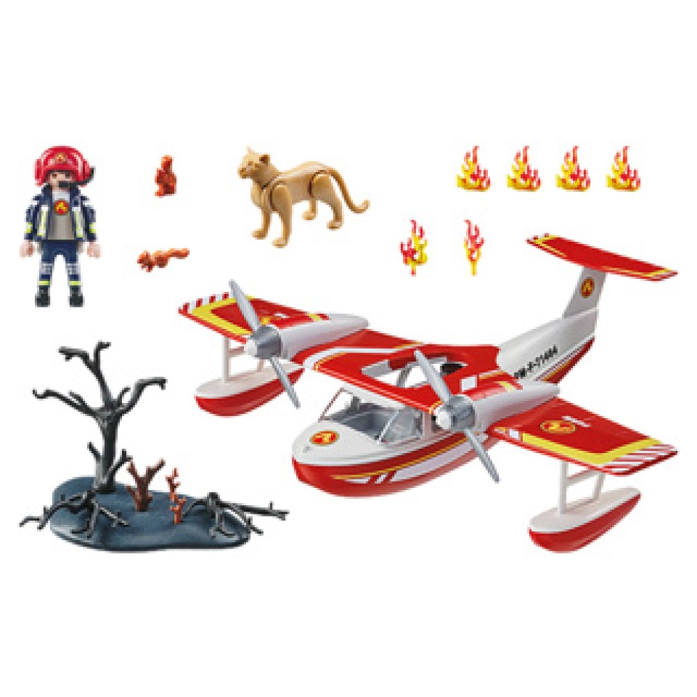 Playmobil 71463 Action Heroes Brandweervliegtuig Met Blusfunctie - Afbeelding 2