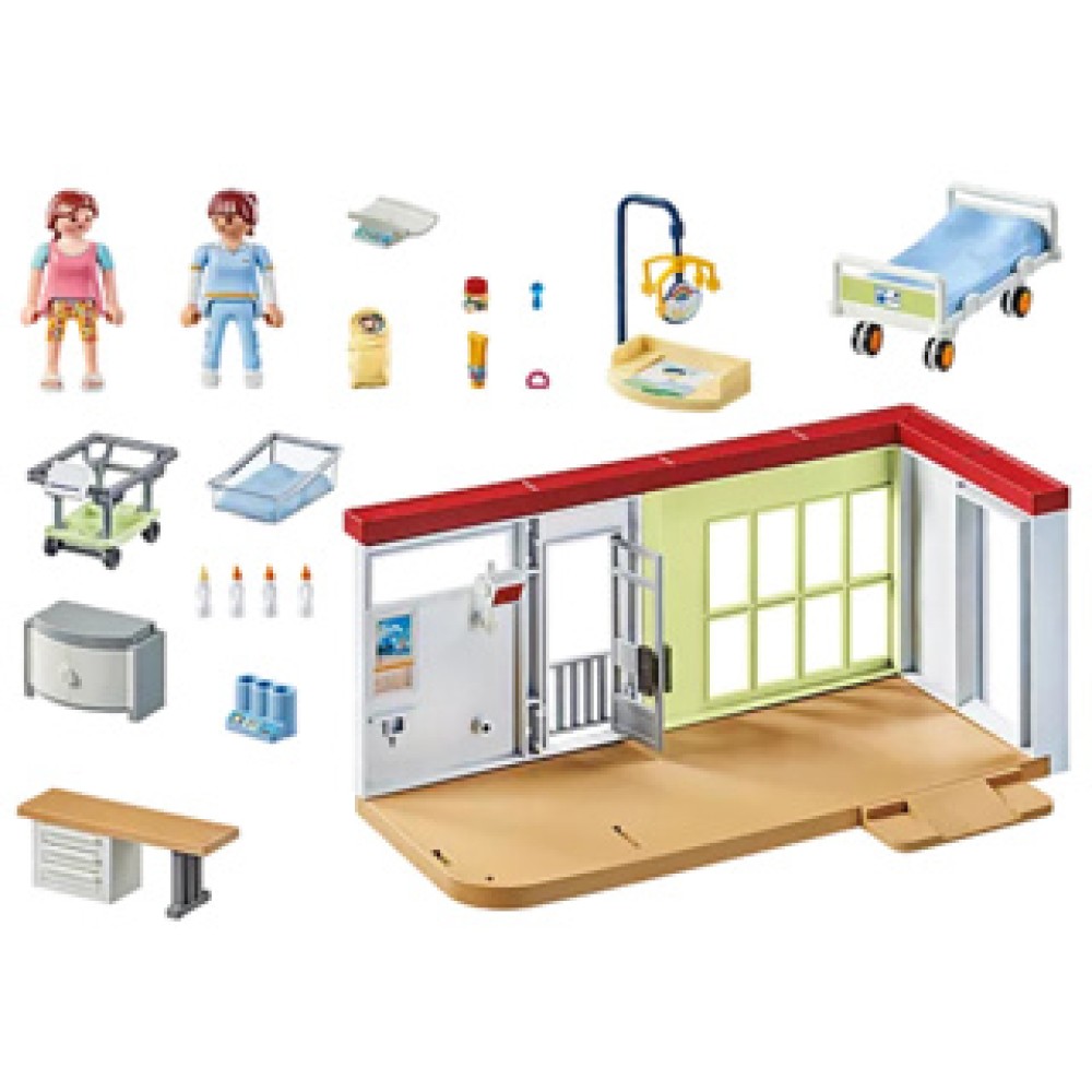 PlayMobil 71616 Kraamafdeling - Afbeelding 3