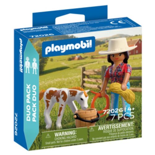 Playmobil 72026 Duopack Ruiter En Paard
