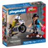 Playmobil 72079 Achtervolging Met Motorfiets