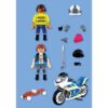 Playmobil 72079 Achtervolging Met Motorfiets