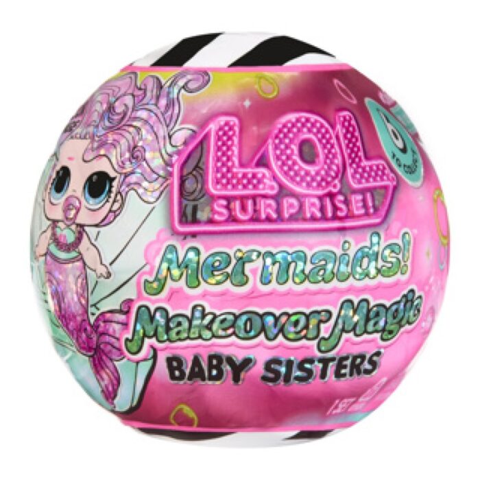 LOL Surprise Mermaids Makeover Magic Baby Sisters