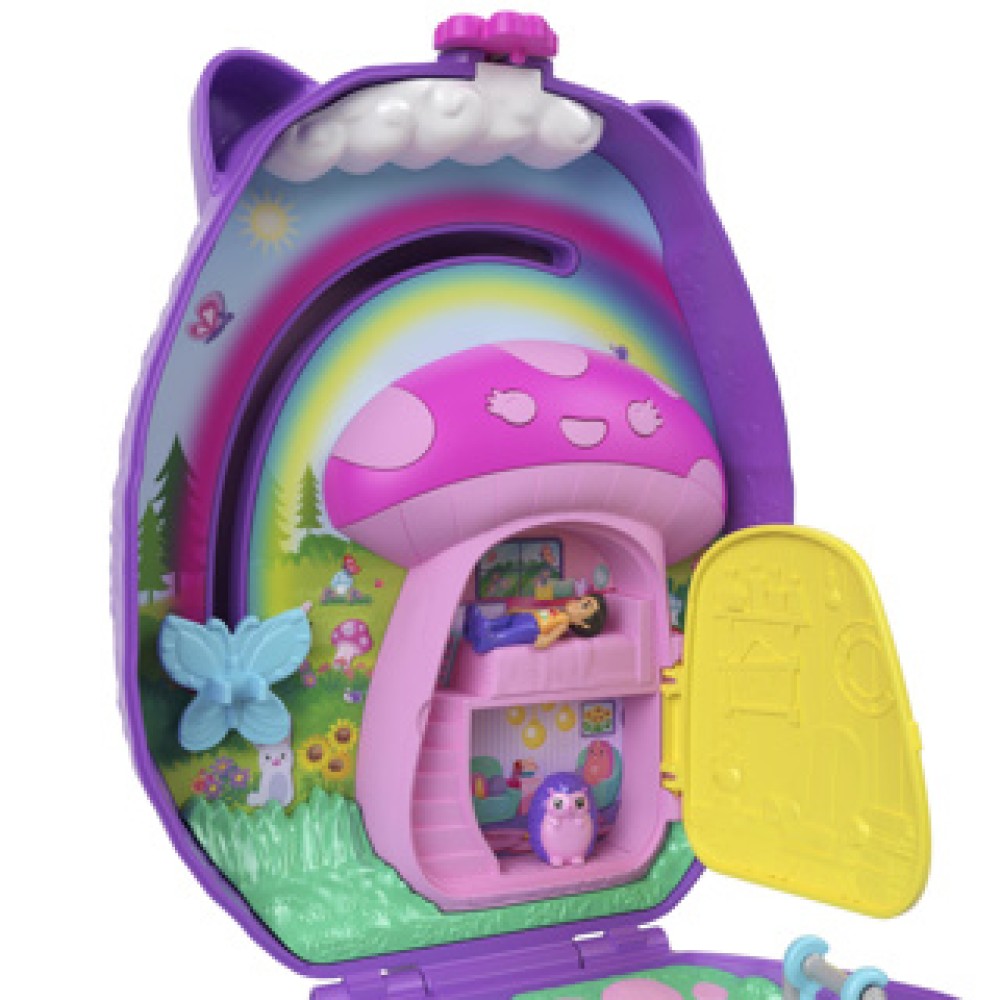 Polly Pocket Hedgehog mam en pap compact - Afbeelding 4