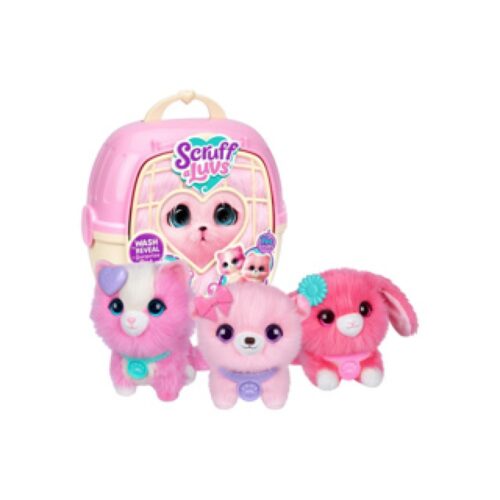 Scruff a Luvs knuffel pet single roze