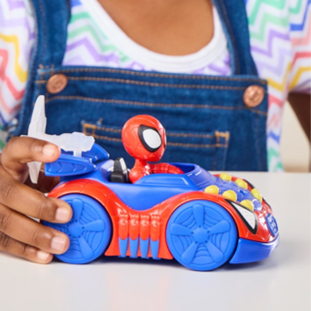Spidey And Friends 7,6cm Spidey Web Crawler Veh - Afbeelding 3