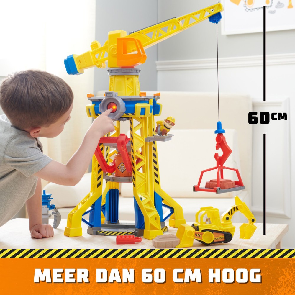 Rubble & Crew Bark Yard Crane Tower - Afbeelding 5