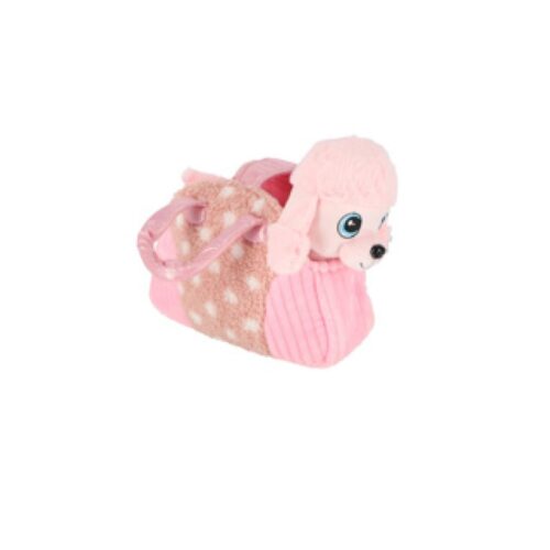 Pluchiez pluche hond/poes in tasje 3 assorti (assortiment – willekeurige uitvoering)