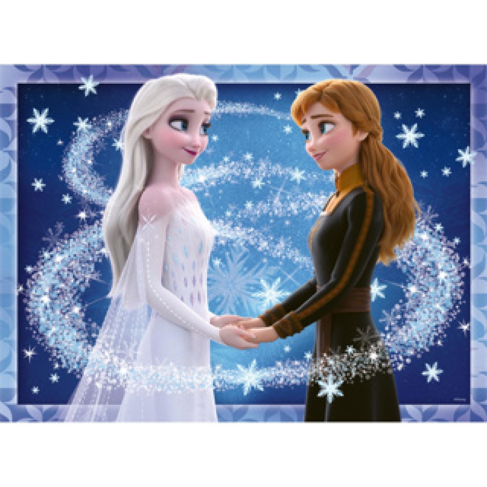 Ravensburger puzzel Frozen XXL 200 stukjes glow in the dark - Afbeelding 2