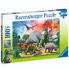 Ravensburger puzzel tussen de dino's 100 xxl