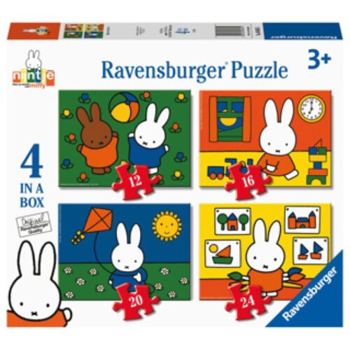 Ravensburger puzzel Nijntje  12+16+20+24 stukjes