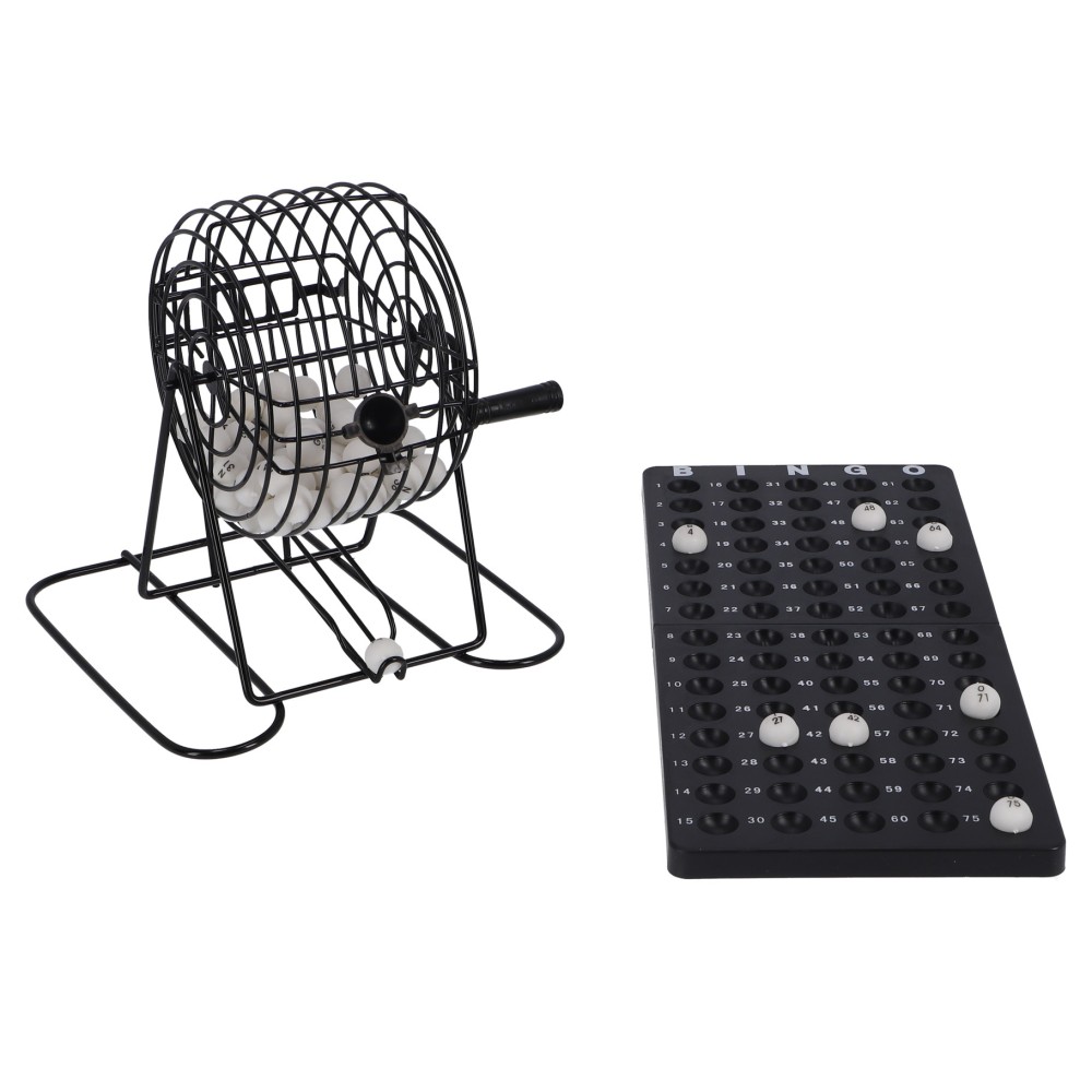 Bingomolen Metaal 75 Ballen - Afbeelding 3