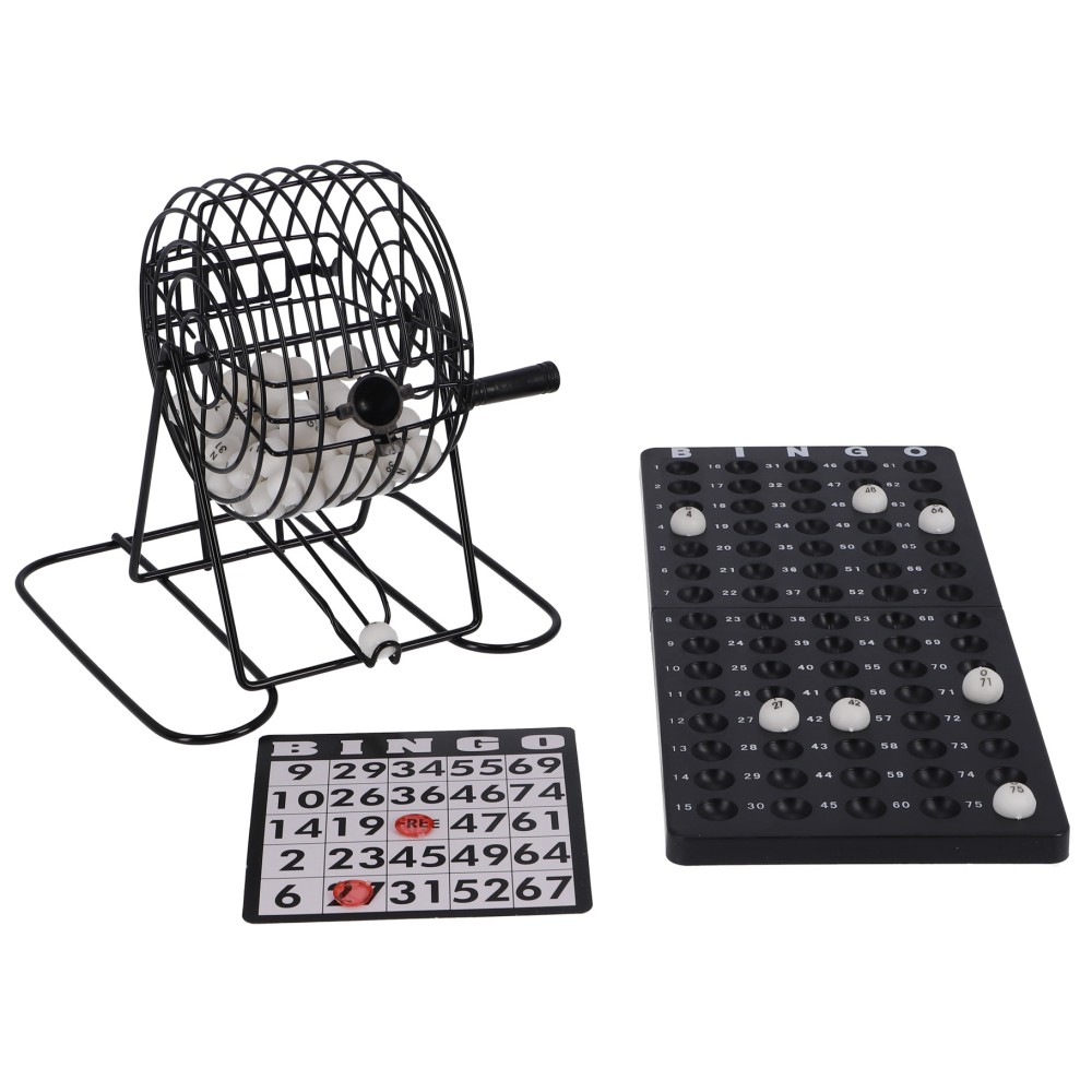 Bingomolen Metaal 75 Ballen - Afbeelding 4