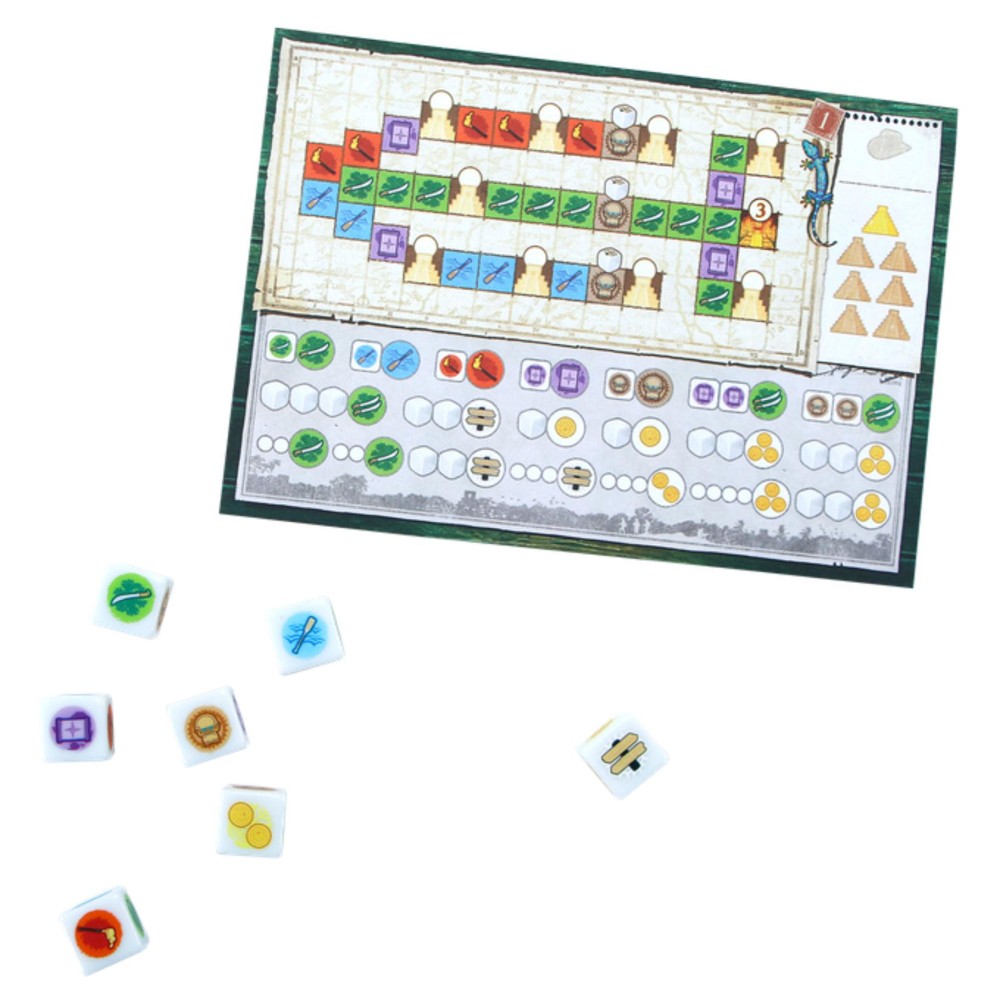 Spel Zoektocht Naar El Dorado Dobbelspel - Afbeelding 2