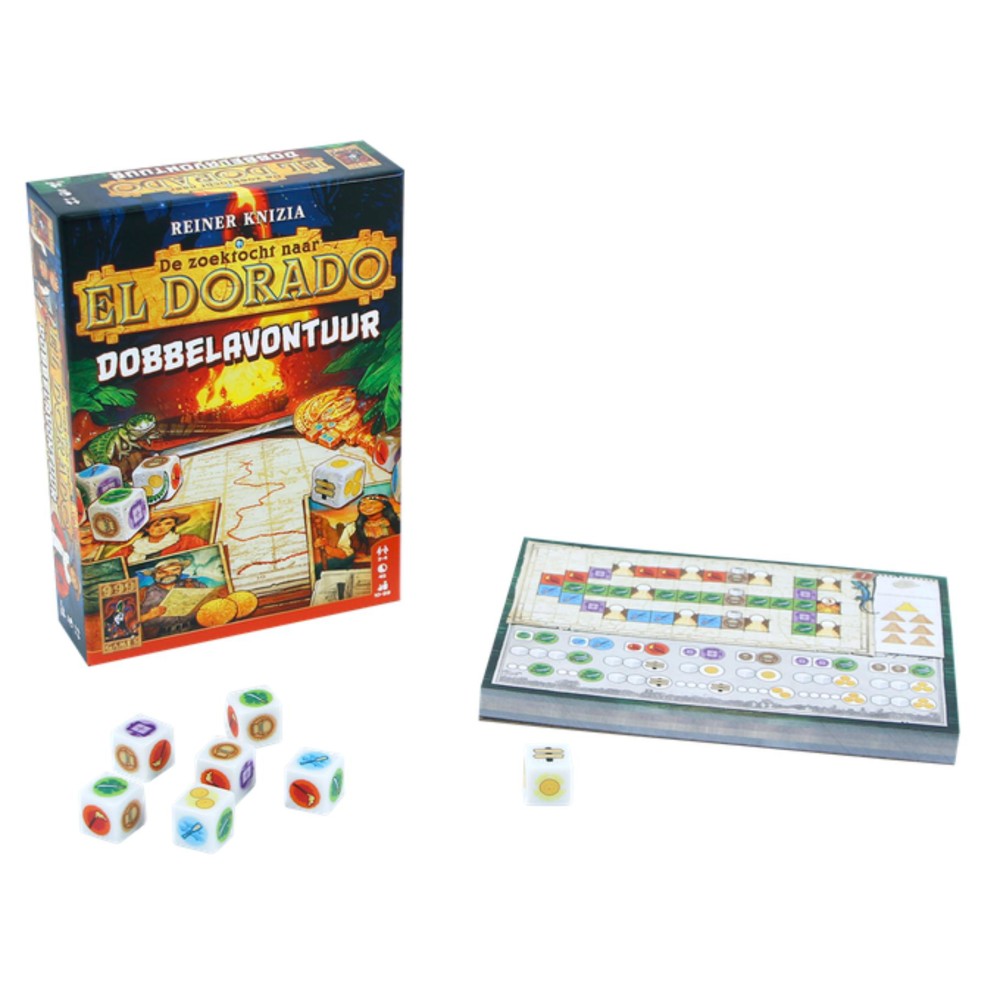 Spel Zoektocht Naar El Dorado Dobbelspel - Afbeelding 3