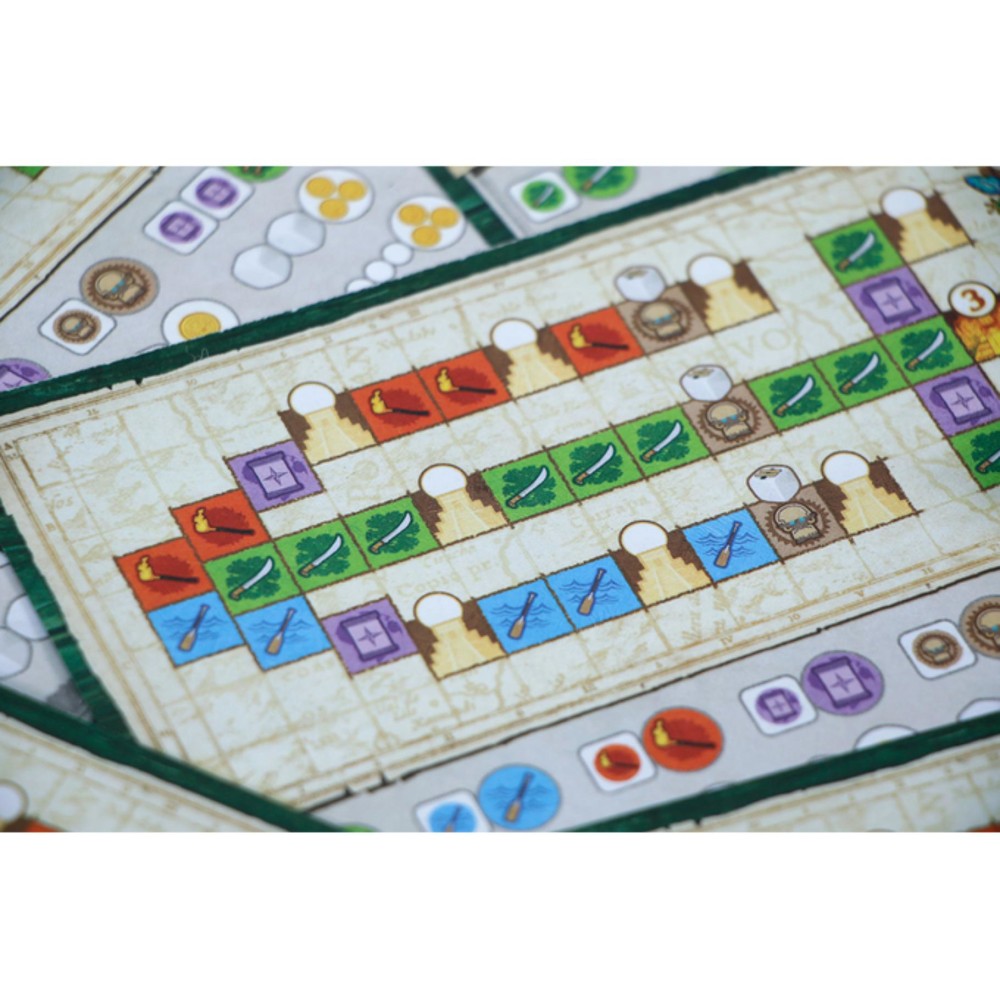 Spel Zoektocht Naar El Dorado Dobbelspel - Afbeelding 4