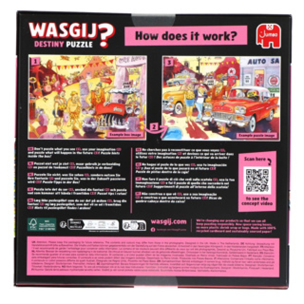 Wasgij Destiny 28 - De Mancave Van Pa! 1000 stukjes - Afbeelding 3