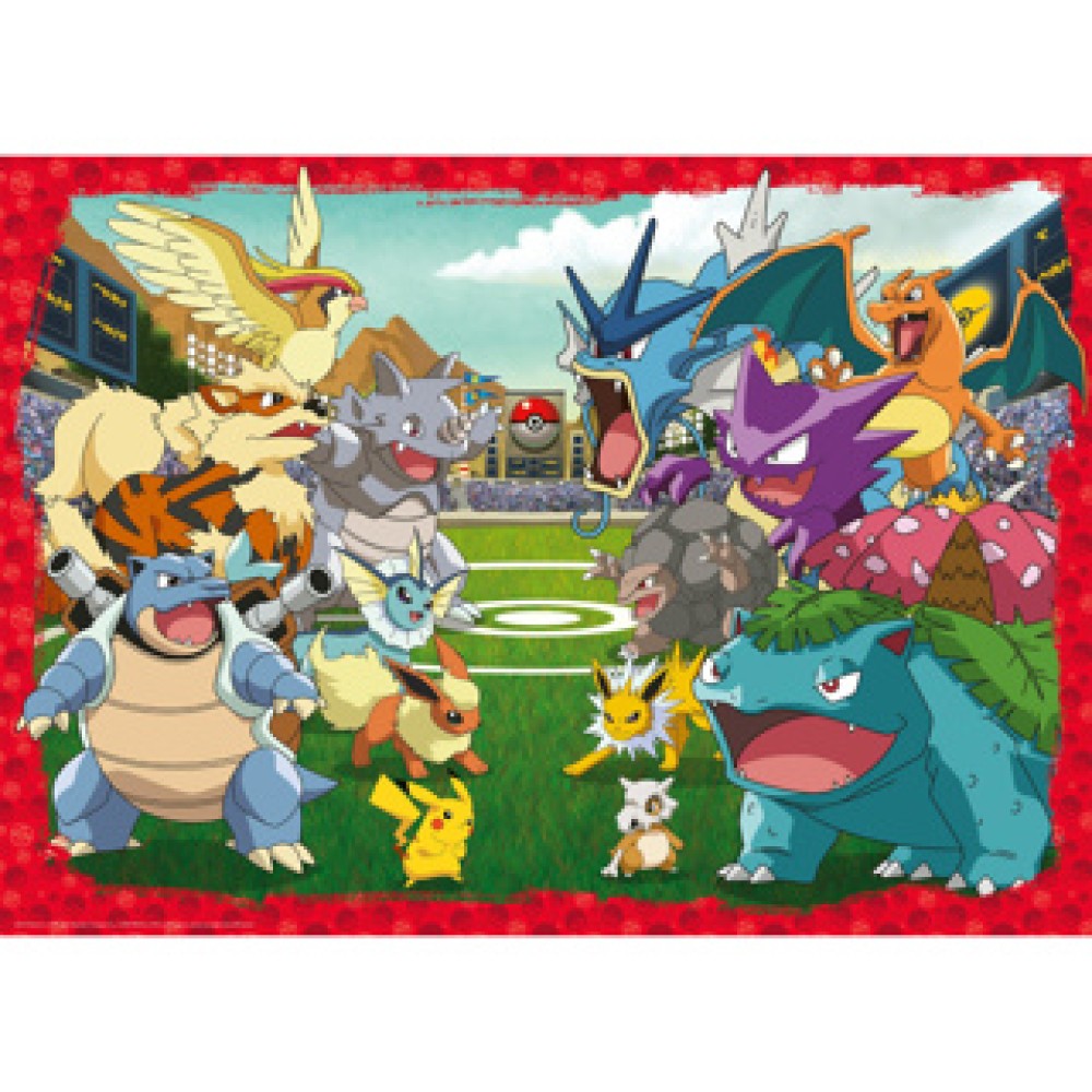 Ravensburger puzzel Pokémon battle 1000 stukjes - Afbeelding 2