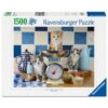 Ravensburger puzzel kittens in de keuken 1500 stukjes