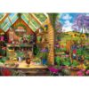 Ravensburger puzzel blik in het tuinhuis 300 stukjes extra groot