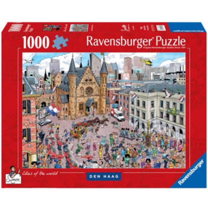 Ravensburger puzzel Fleroux Den Haag 1000 stukjes