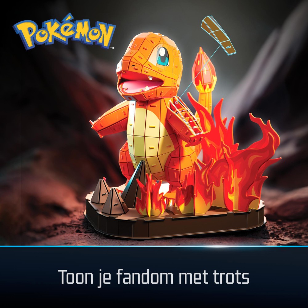 4d Build Pokemon Charmander - Afbeelding 3