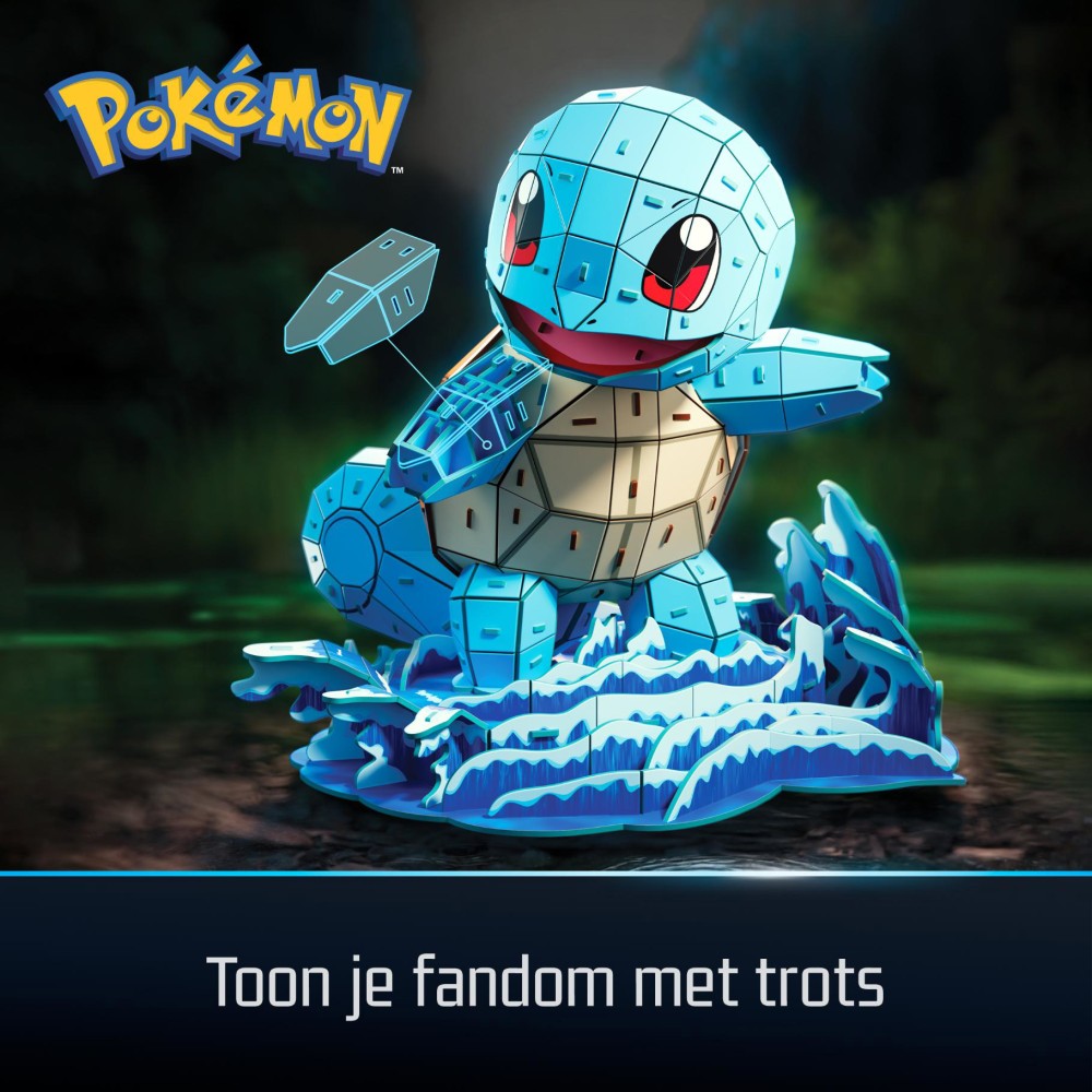 4d Build Pokemon Squirtle - Afbeelding 2